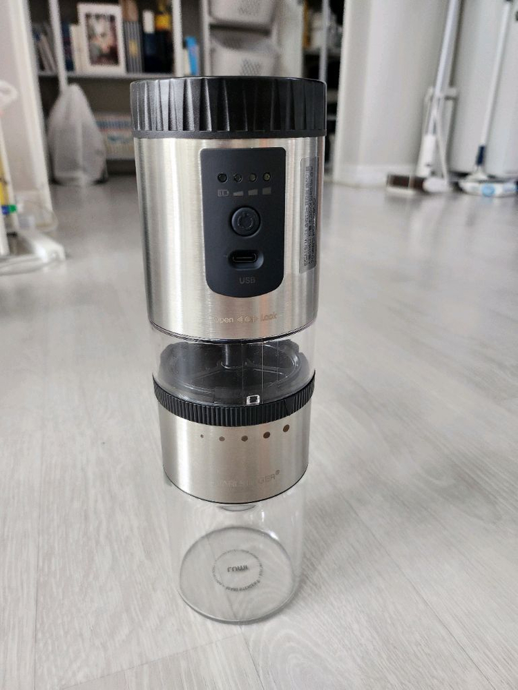 마리슈타이거 루미 S40 플러스 무선 전동 원두 커피 그라인더 이미지