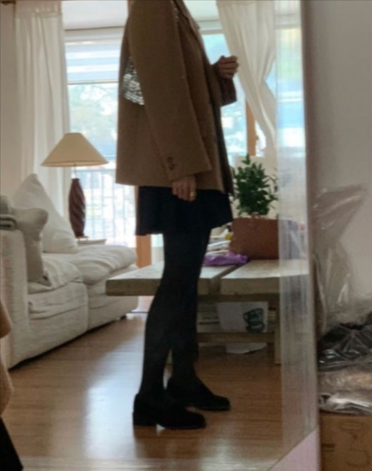 리본빛 모네마켓 딜런 하프 코트 이미지