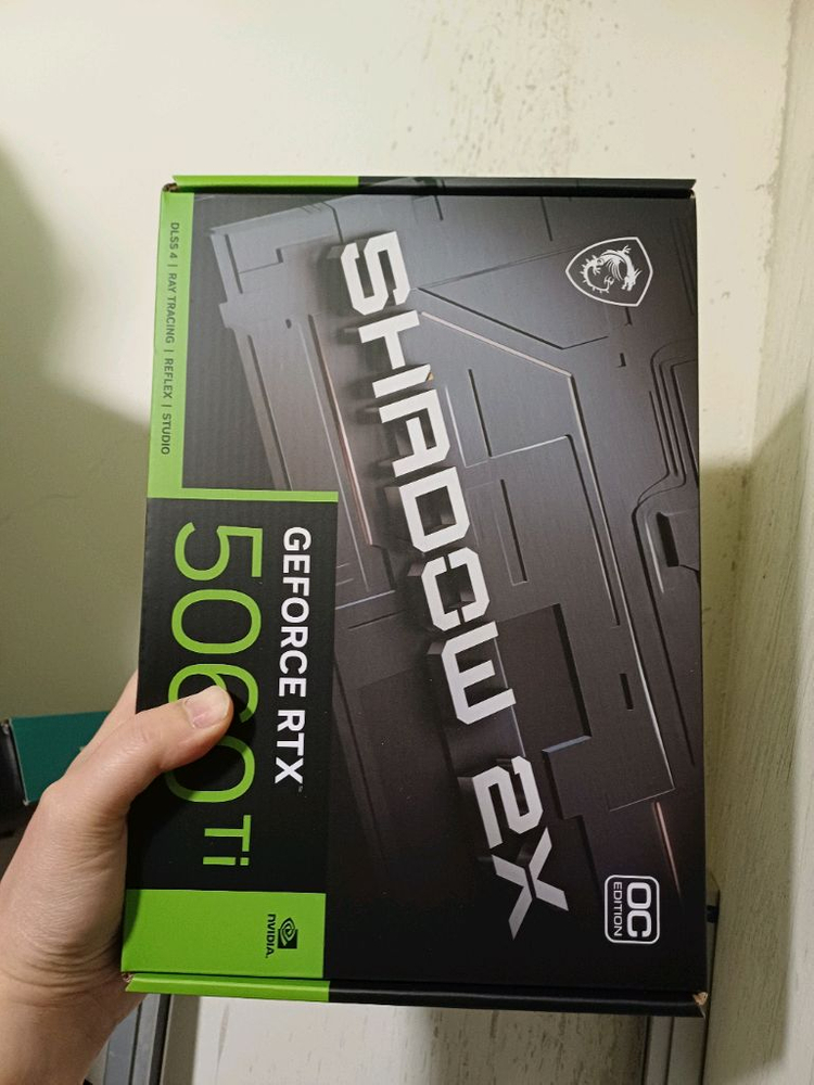 msi 쉐도우 RTX 5060 Ti 8gb그래픽카드 이미지