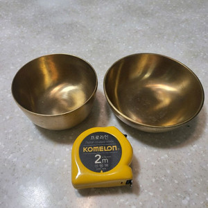 유기그릇(안성맞춤 이종오작 12cm,10cm)팝니다 이미지