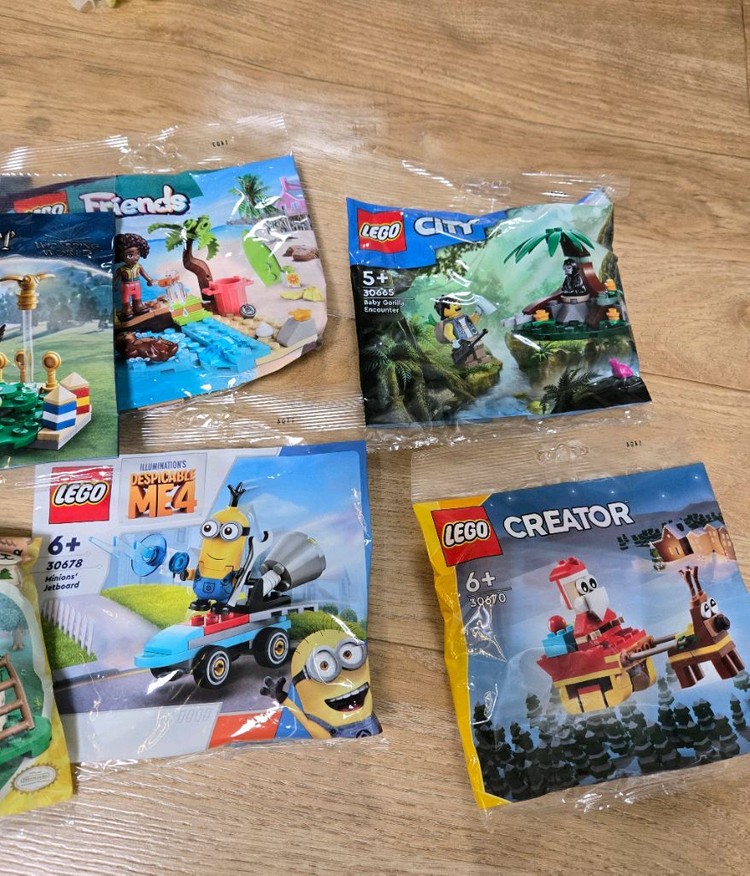 레고 폴리백 미개봉 팝니다 마블 닌자고 DC 해리포터 동물농장 등--1