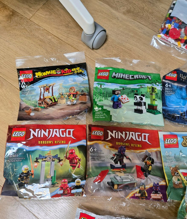 레고 폴리백 미개봉 팝니다 마블 닌자고 DC 해리포터 동물농장 등--3