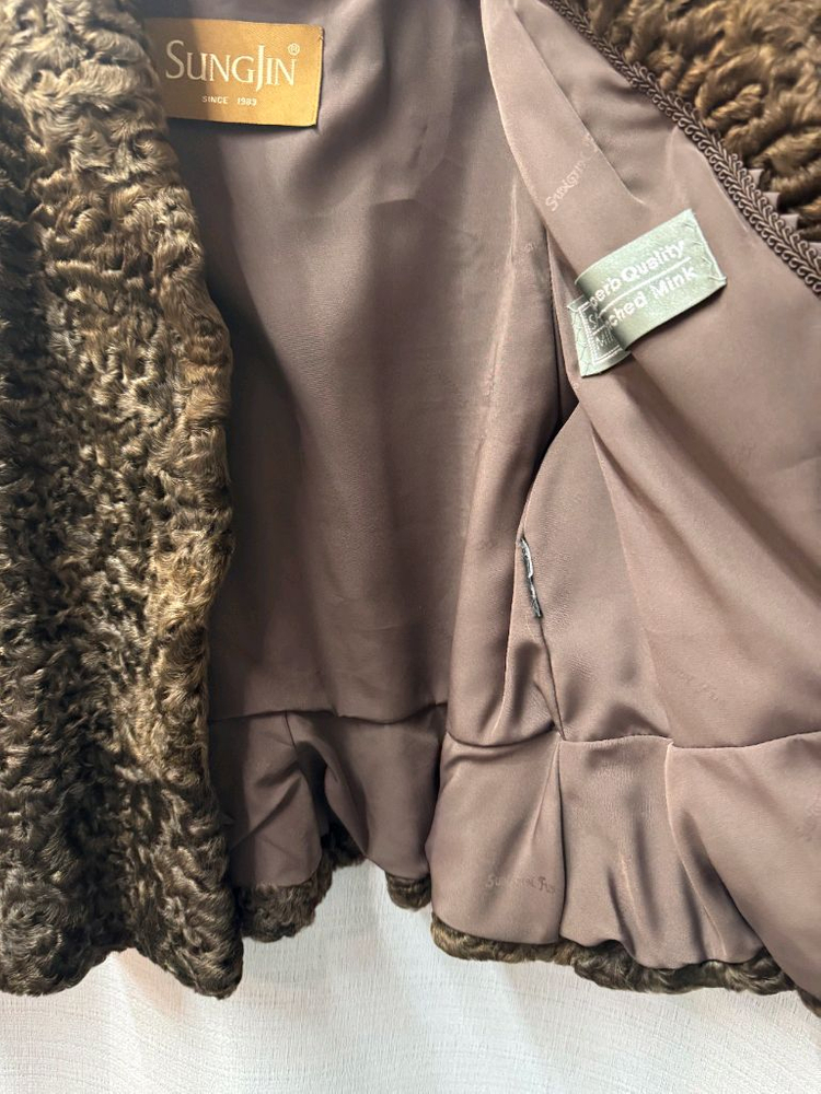 성진모피 정품 쉐어드 밍크쟈켓 (55)--7