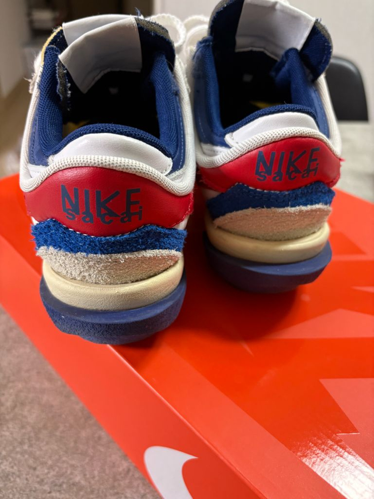 나이키 사카이 줌 코르테즈 SP 화이트 레드 230 박스O 이미지