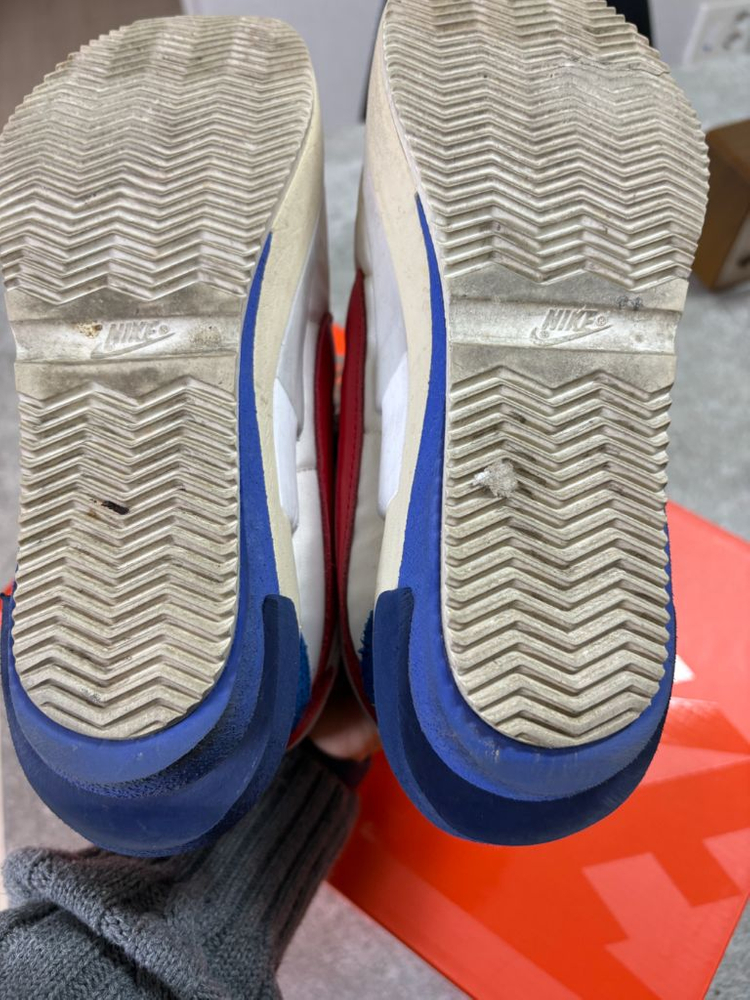 나이키 사카이 줌 코르테즈 SP 화이트 레드 230 박스O 이미지