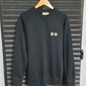 [메종키츠네] 더블 폭스 헤드 맨투맨 | 00075 이미지