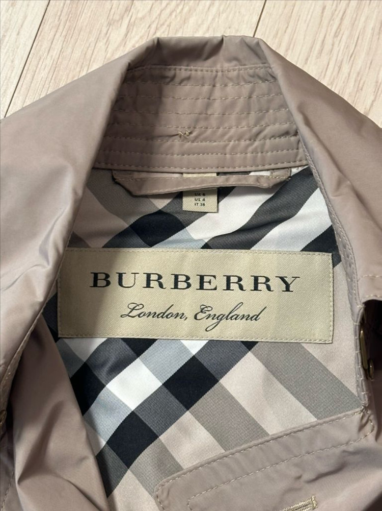 버버리 트렌치 코트 베이지 170/80A (55)--5