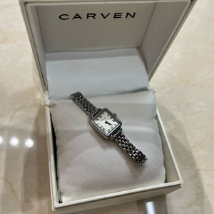 CARVEN 까르벵 여성 메탈 시계