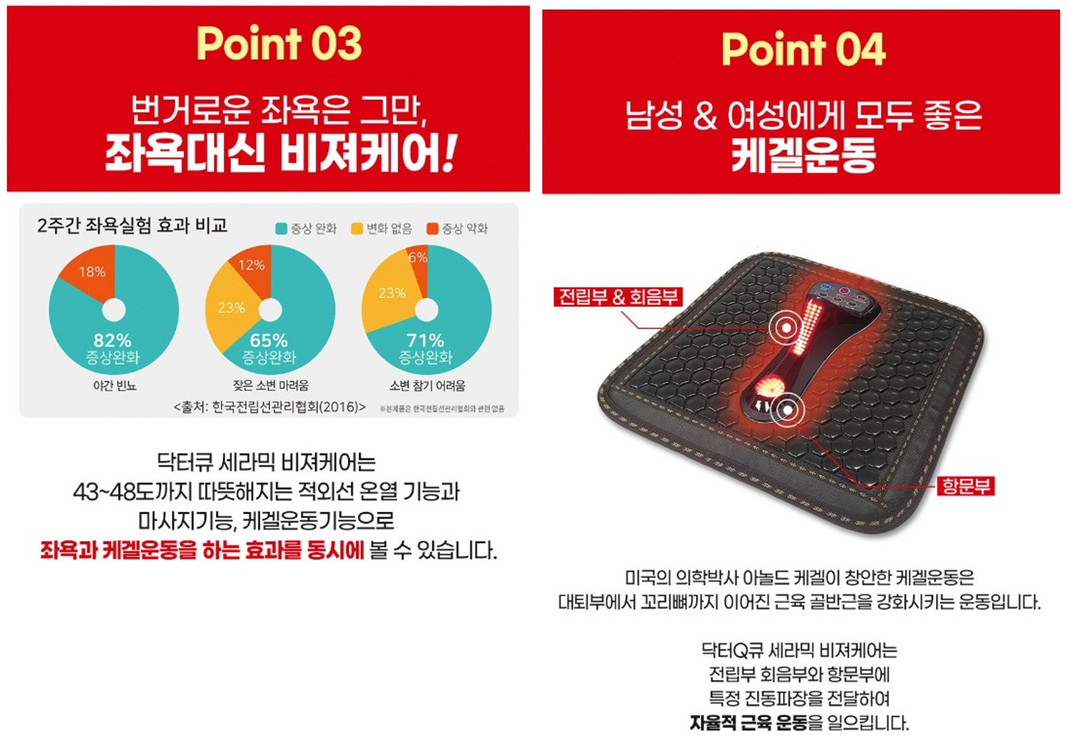 [전립선온열치료기] 유니바이오 닥터큐 세라믹 비저케어 전립선온열치료기 자동케겔운동기구 (박스풀세트 A급 제품)--5