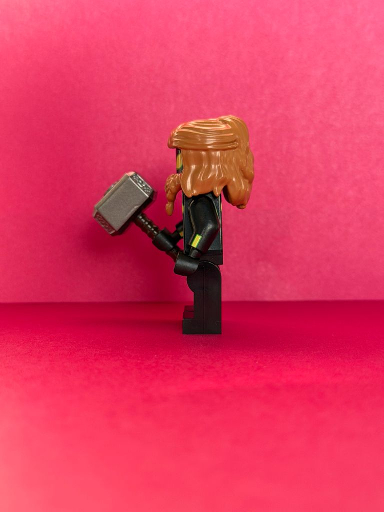 토르파이더맨(토르+스파이더맨) 커스텀 레고 미니 피규어+서비스 푸린 미피 이미지