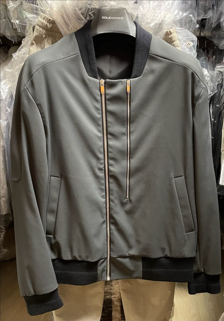 시스템옴므 블루종 점퍼 95사이즈--5