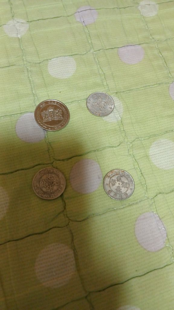 옛날유물동전 이미지