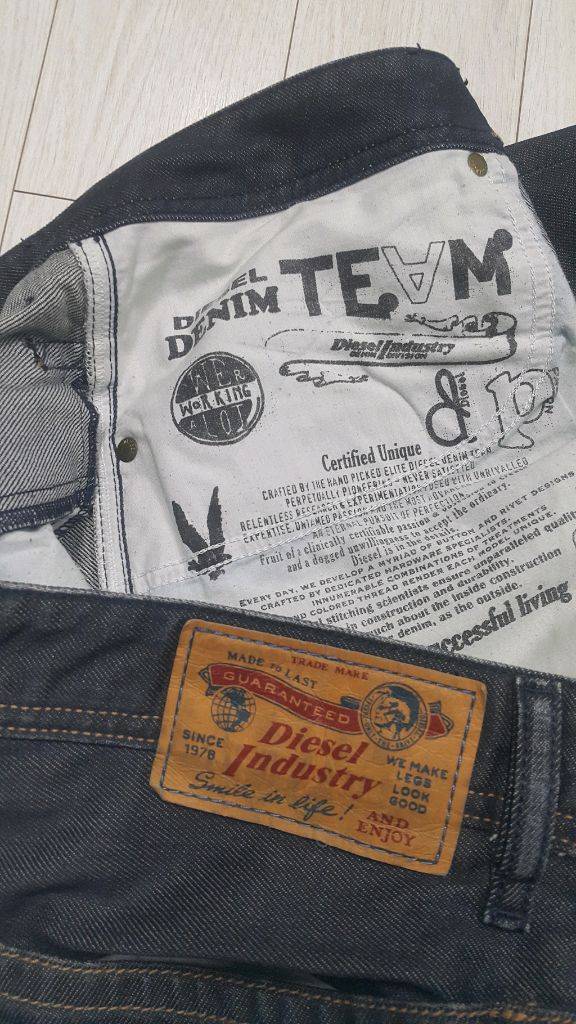 디젤(정품) BRADDOM 수입대님 34인치(No.48)드라이완료!--5