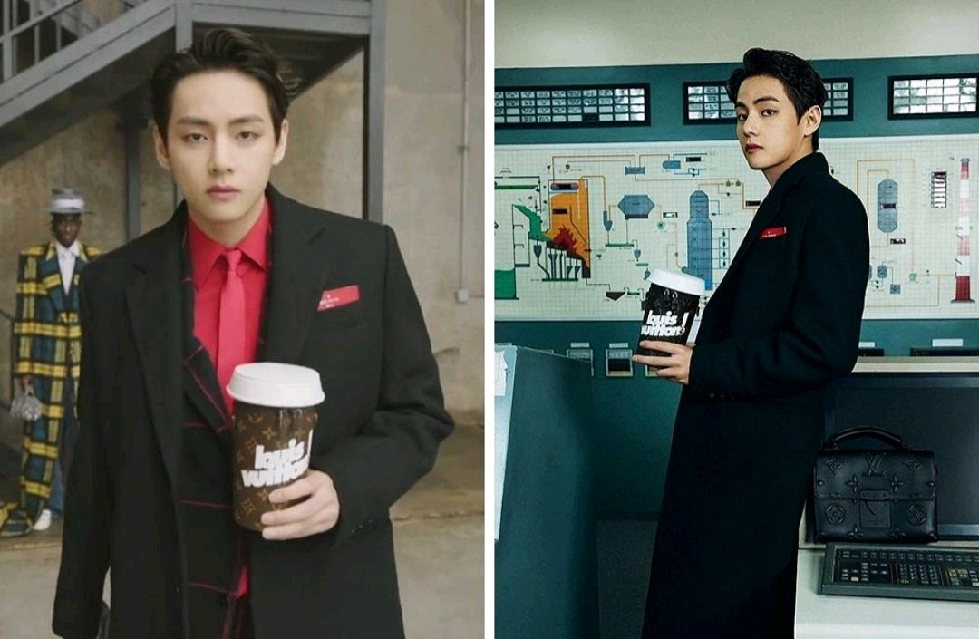 루이비통 버질아블로 한정판 커피컵 크로스백 (새상품) 이미지