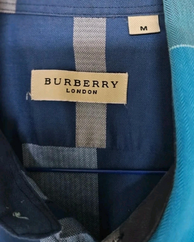 버버리 런던 체크 셔츠 95사이즈--1