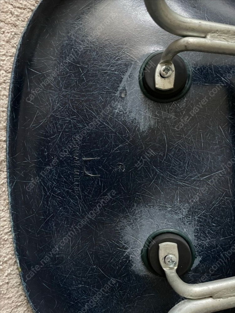 임스체어 dsx 파이버글래스 네이비블루 빈티지 판매합니다. 이미지