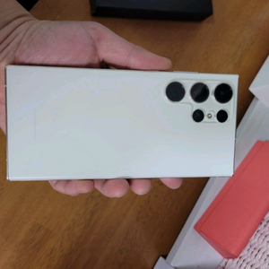 갤럭시 S23 울트라 화이트 512GB풀박 풀 교체 <가격제안 가능> 이미지