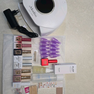 네일아트 UV램프 세트 이미지