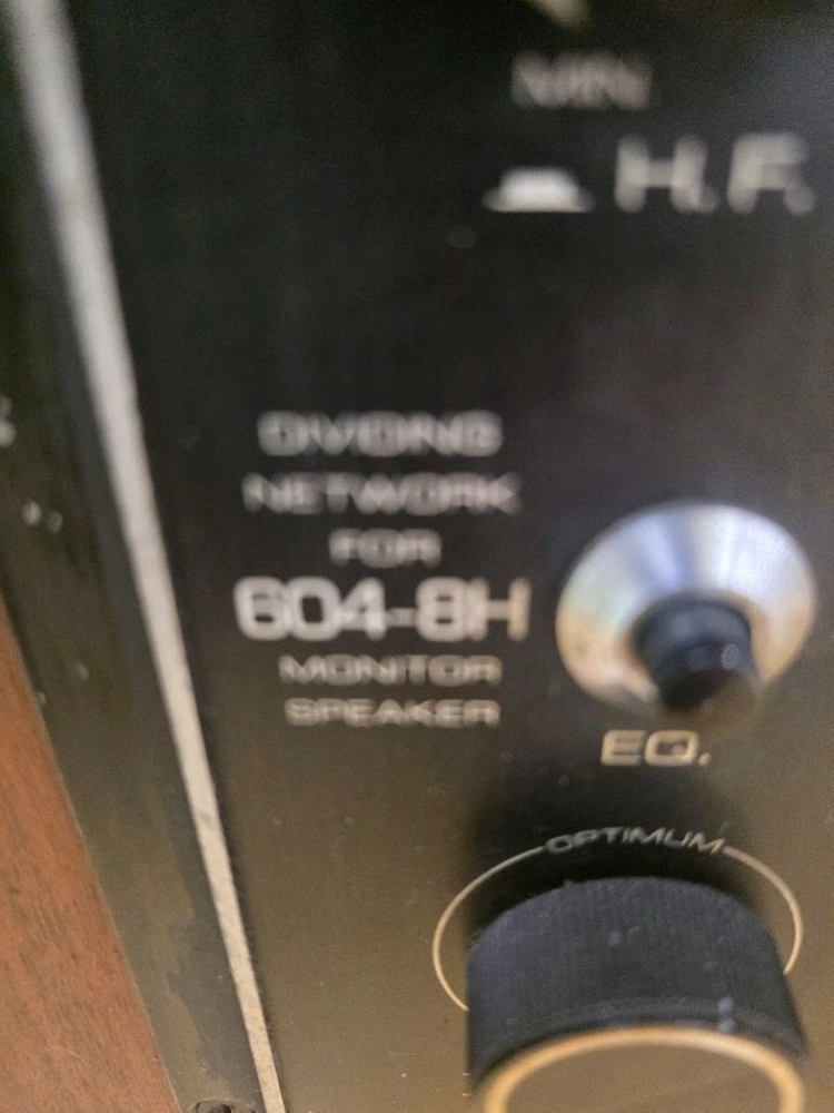 알텍 랜싱 Mantaray 604-8H 빈티지 스피커 이미지