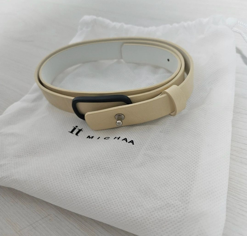 잇미샤 옐로우 트위드 셋업 원피스 (벨트포함) 이미지