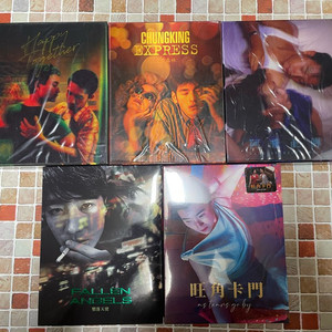 왕가위 영화 블루레이 5종 일괄판매(해피투게더/중경삼림/타락천사 등)