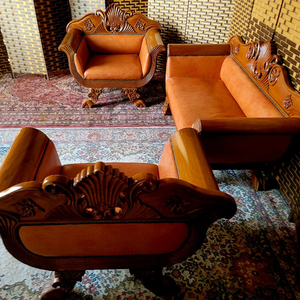 소파맨*엔틱소파*2,1,1세트*S급 이미지