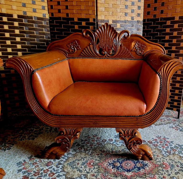 소파맨*엔틱소파*2,1,1세트*S급 이미지