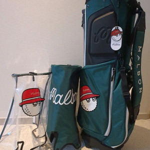 국내당일발송 말본골프백 캐디백 경량 그린 이미지