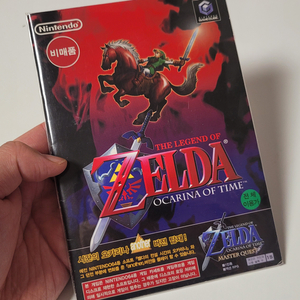 게임큐브 대원정발 젤다의 전설 식ㄴ의 오카리나 비매품 판매합니다.
