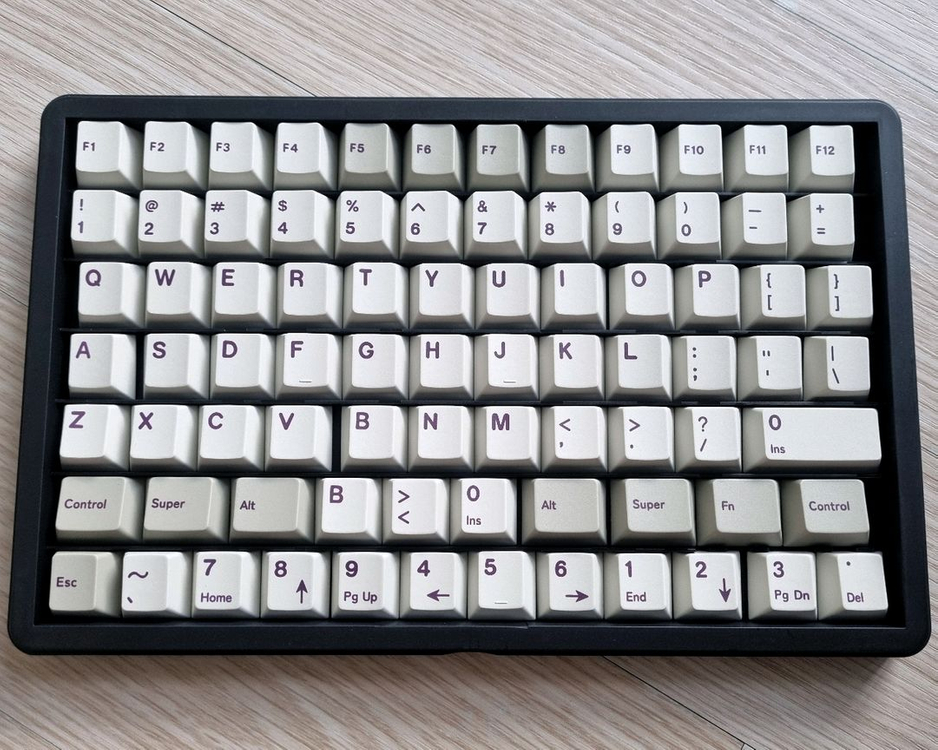 [미사용] 일당오 바이올렛 얼럿 키보드 키캡 판매 이미지