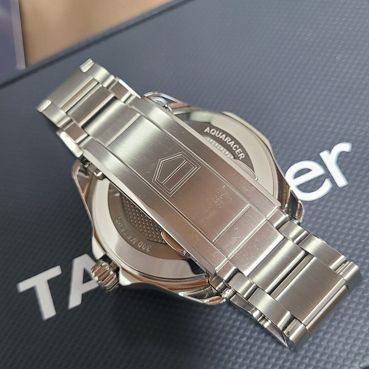 태그호이어 아쿠아레이서300 청판 오토매틱 43mm 풀셋--9
