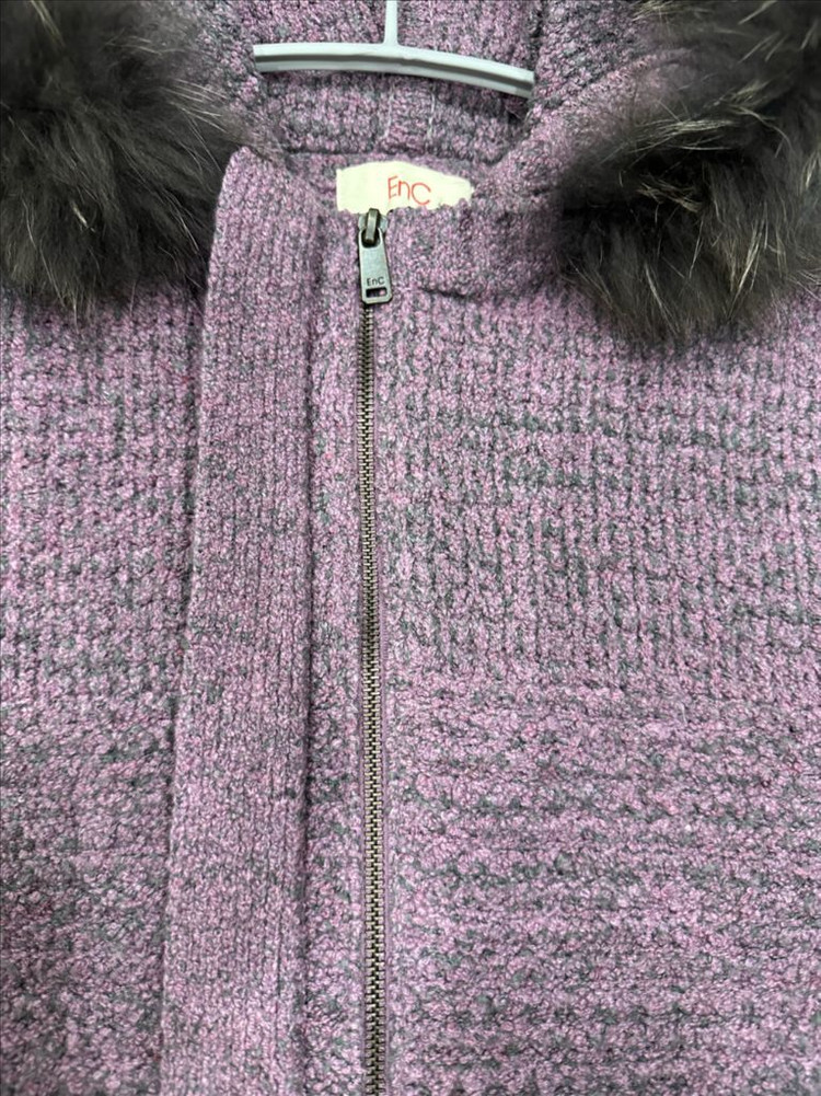 ENC 니트 판쵸 55-66--2