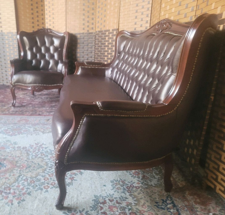 *소파맨*엔틱소파 3,1인용 세트 이미지