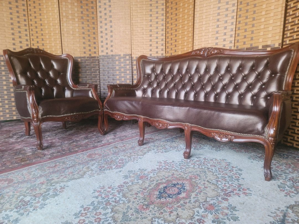 *소파맨*엔틱소파 3,1인용 세트 이미지