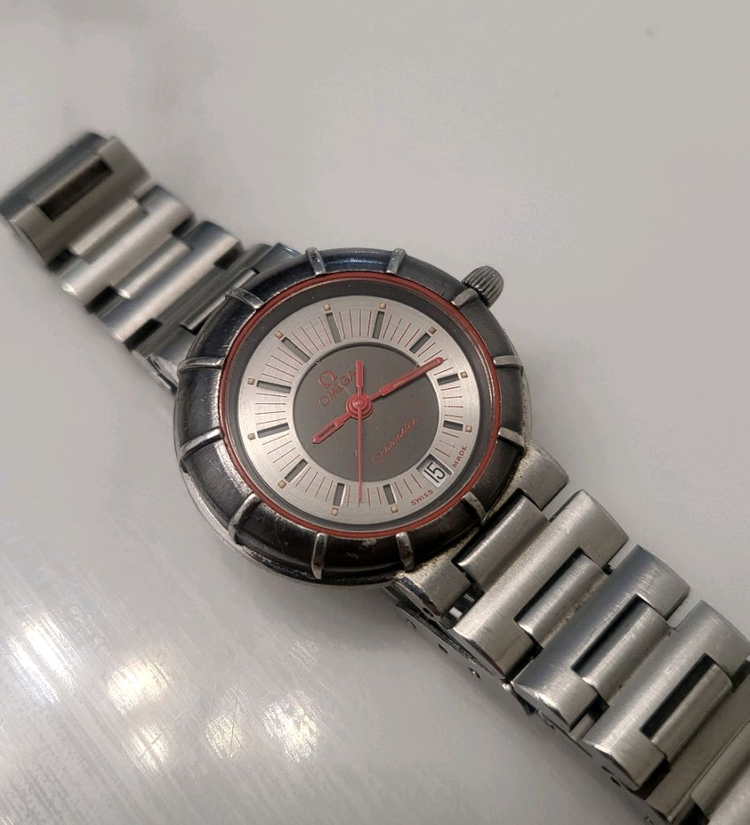 오메가 씨마스터 다이나믹 여성 레이디 시계 빈티지 여자 손목시계 팔찌 이미지