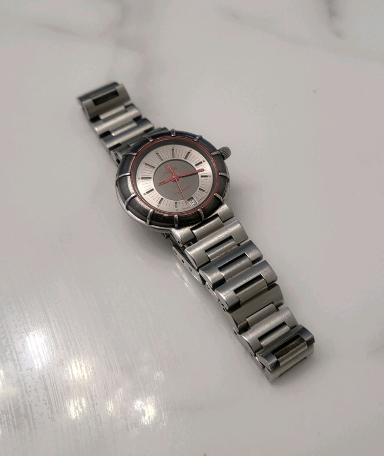 오메가 씨마스터 다이나믹 여성 레이디 시계 빈티지 여자 손목시계 팔찌 이미지