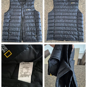 내셔널지오그래픽 150 초경량 덕다운 조끼 디스커버리 노스페이스 캉골 히로 145