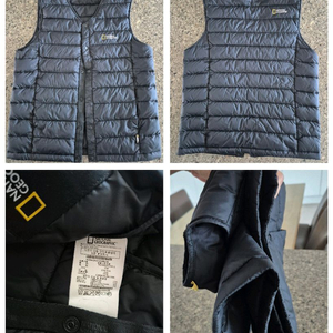 내셔널지오그래픽 150 초경량 덕다운 조끼 디스커버리 노스페이스 캉골 히로 145