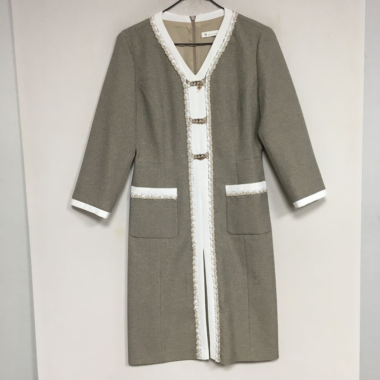 잇미샤 체인장식 트위드 원피스 55 이미지