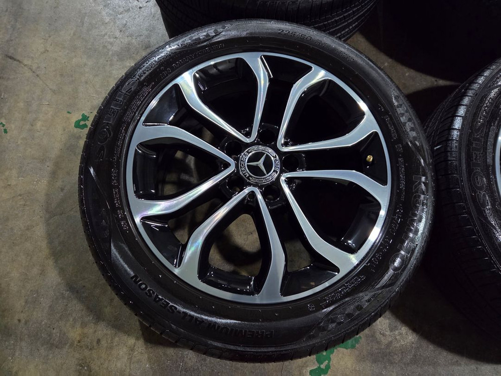 벤츠 W205 C클래스 17인치 정품 휠타이어 이미지