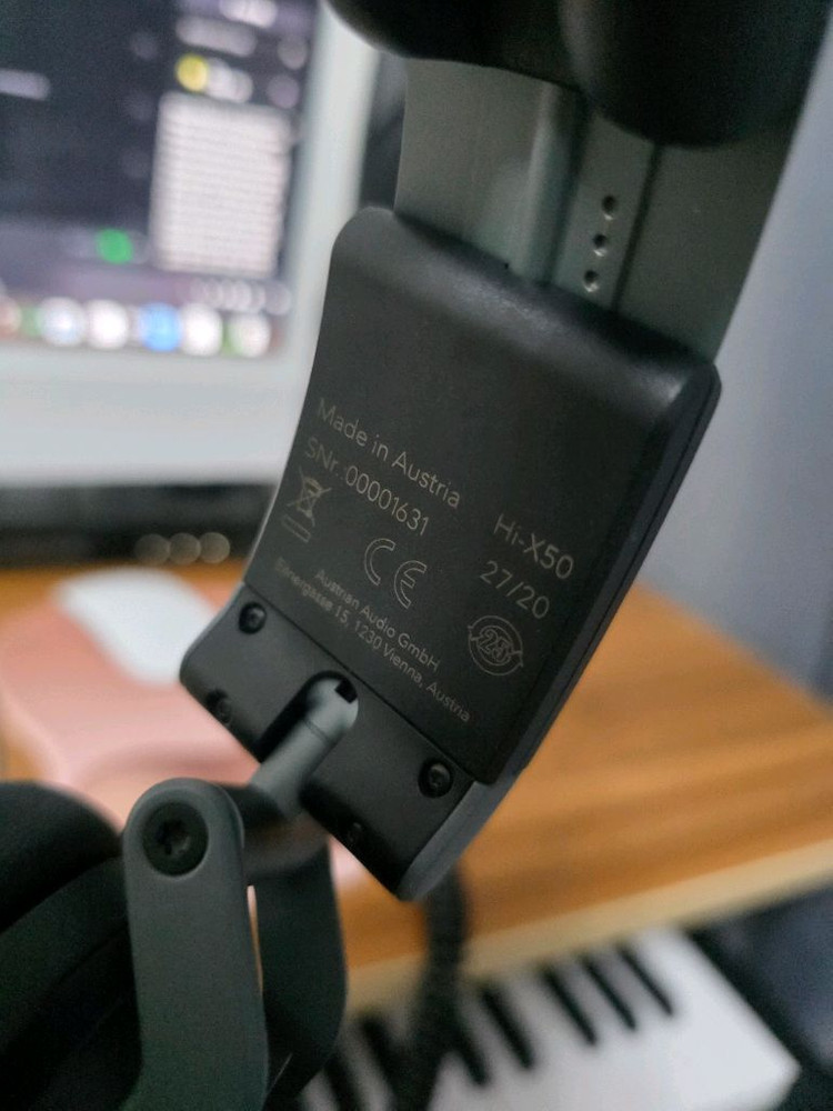 오스트리안오디오 hi-x50 모니터링 헤드폰 이미지