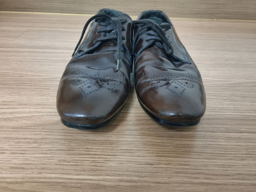 토즈 브라운 윙팁 가죽 구두 tods 6사이즈 250 이미지