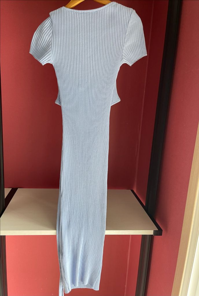 자라 ZARA 골지 랩 원피스 S--1