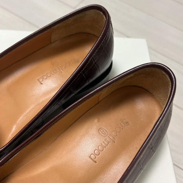 스무드무드 스무스무드 Gwyneth Crocodile Embossed Loafer 240 사이즈 이미지