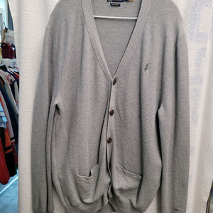 폴로 신형 V넥 가디건 니트 남성 M 이미지