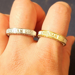 디반지 디땡반지 실버 화이트 옐골 화이트 7호 8호 (새상품)