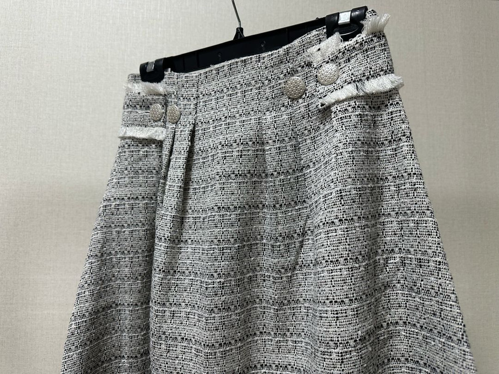 (새상품) 트위드 스커트 롱치마 이미지