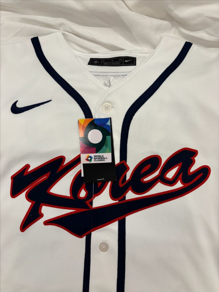 야구 국가대표 WBC 류현진 유니폼 S 사이즈--2