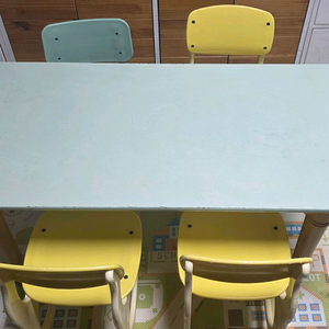 아동용 책상 의자 세트 이미지