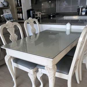 카로데코(CARO DECO) 화이트 식탁 세트